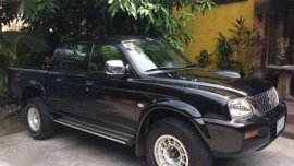 2003 Mitsubishi Strada Limited Edi Black 