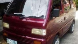 Suzuki Multicab Van MT Red For Sale