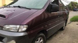 Hyundai Starex SVX Manual 1999 Red