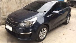 2015 Kia Rio EX 1.4 Automatic Blue 