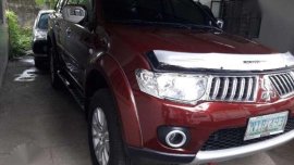 Mitsubishi Montero Gls 2010 AT Red 