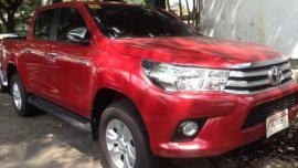 2017 Toyota Hilux 2.4 G 4x2 Automatic Crimson Red