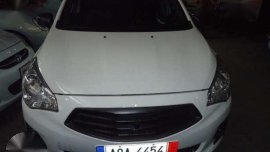 2014 Mitsubishi Mirage G4 MT Gas White