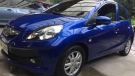 Honda Brio V 2015 Blue AT For Sale