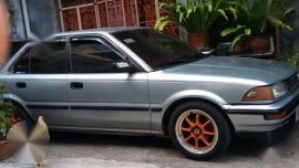 Toyota Corolla Small Body Grey 1990 MT