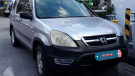 Honda Cr-V 2004 Silver AT For Sale