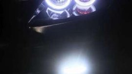 Mazda 3 with angel eyes