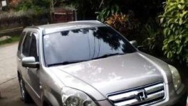 Honda CRV MT 2006 Silver For Sale