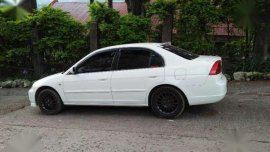 2002 Honda Civic MT White For Sale