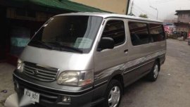 Toyota HiAce 2002 Silver MT For Sale