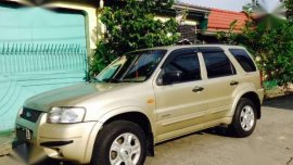 Ford Escape AT 2005 Golden For Sale