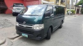 2011 Toyota Hiace Commuter private D4D