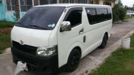 2013 Toyota Hiace Commuter White MT 