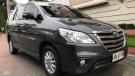 2015 Toyota Innova G MT Gray For Sale
