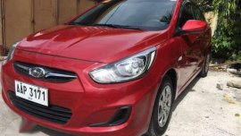 Hyundai Accent 2014 AT Red For Sale
