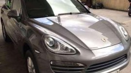Porsche Cayenne 2014 Grey Gas For Sale