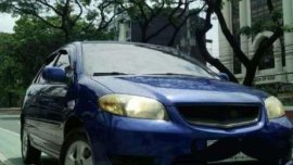 Toyota Vios E 2003 Blue MT For Sale