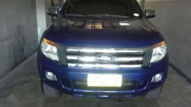 Ford Ranger XLT 2013 Blue AT For Sale
