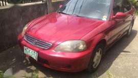 Honda Civic Vti 2000 AT Red For Sale