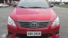 2015 Toyota Innova J MT Red For Sale