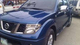 Nissan Navara LE 2008 4x4 Blue MT