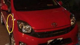 2016 Toyota Wigo 1.0 AT Red For Sale