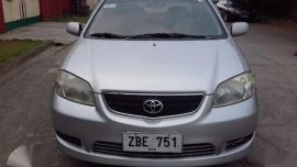 2005 Toyota Vios E MT Silver For Sale