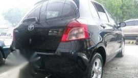2007 Toyota Yaris Auto Black Sedan
