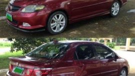 Honda City 2008 Red Dual Trans For Sale