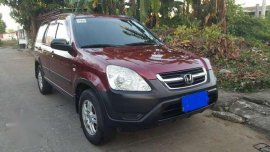Honda CRV 2003 AT Red For Sale