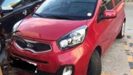 Kia Picanto 2015 1.2 AT Red For Sale