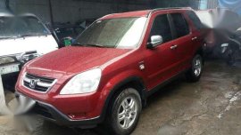 Honda CRV AT 2003 Red For Sale