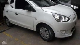 Mirage Hatchback GLX 2013 White
