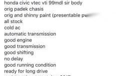 Honda cars for sale