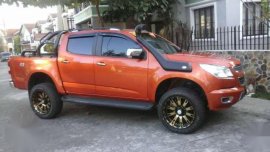 Chevrolet Colorado ltz 4x4 2015 MT Orange