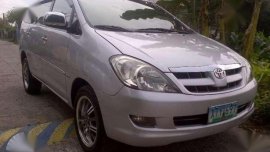 Fresh Toyota Innova AT Silver For Sale