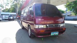 2013 Nissan Urvan Shuttle VX Red MT 