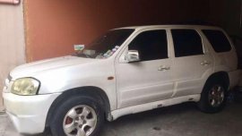 Mazda Tribute 2006 White AT For Sale