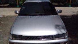 Toyota Corolla XE 1995 Silver Gas For Sale