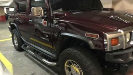 Hummer H2 2006 Red AT For Sale