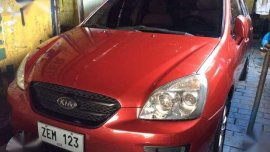 Kia Carens 2007 MT Red For Sale