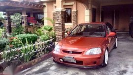 Honda Civic SiR 1999 Orange MT For Sale