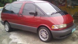 Toyota Previa 1996 Red AT For Sale