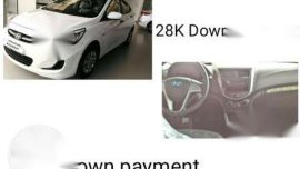 Hyundai Low Downpayment starting at 8K down.