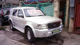 Ford Everest 4X4 2005 Silver AT For Sale