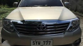 Toyota Fortuner 2014 Gas Automatic vs 2011 2012 2013 2015 2016 2017