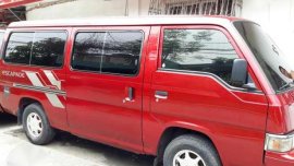 Nissan Urvan Escapade 2008 Red MT 