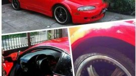 Mitsubishi Eclipse 1999 GSX MT Red 