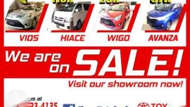 As low DP18k Toyota Vios 2017 ALLin Wigo Avanza Innova Fortuner Hiace