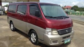 Nissan Urvan Estate 2011 Red MT For Sale